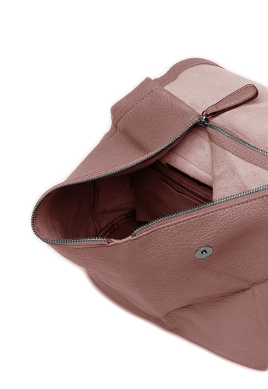 Rucsac dama din piele ecologica Francesca Rossi FR5394, Roz, #3, Bagsy