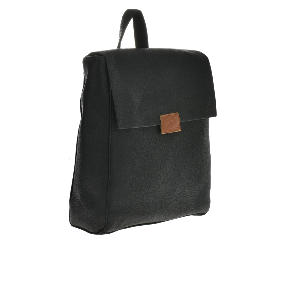 Rucsac dama din piele ecologica Francesca Rossi FR5487, Negru, #2, Bagsy