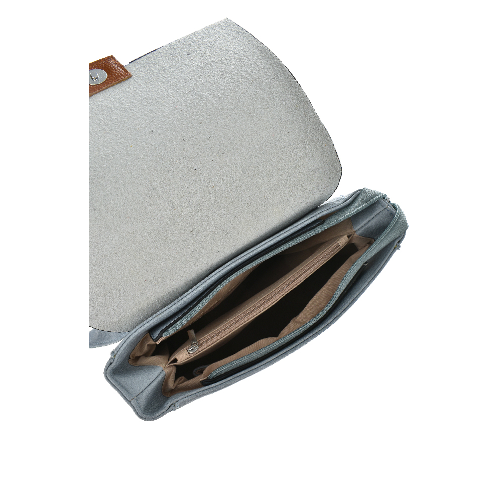 Rucsac dama din piele ecologica Francesca Rossi FR5487, Albastru, #4, Bagsy