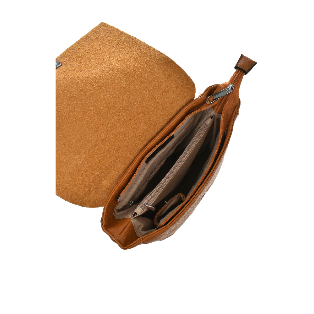 Rucsac dama din piele ecologica Francesca Rossi FR5487, Maro, #4, Bagsy