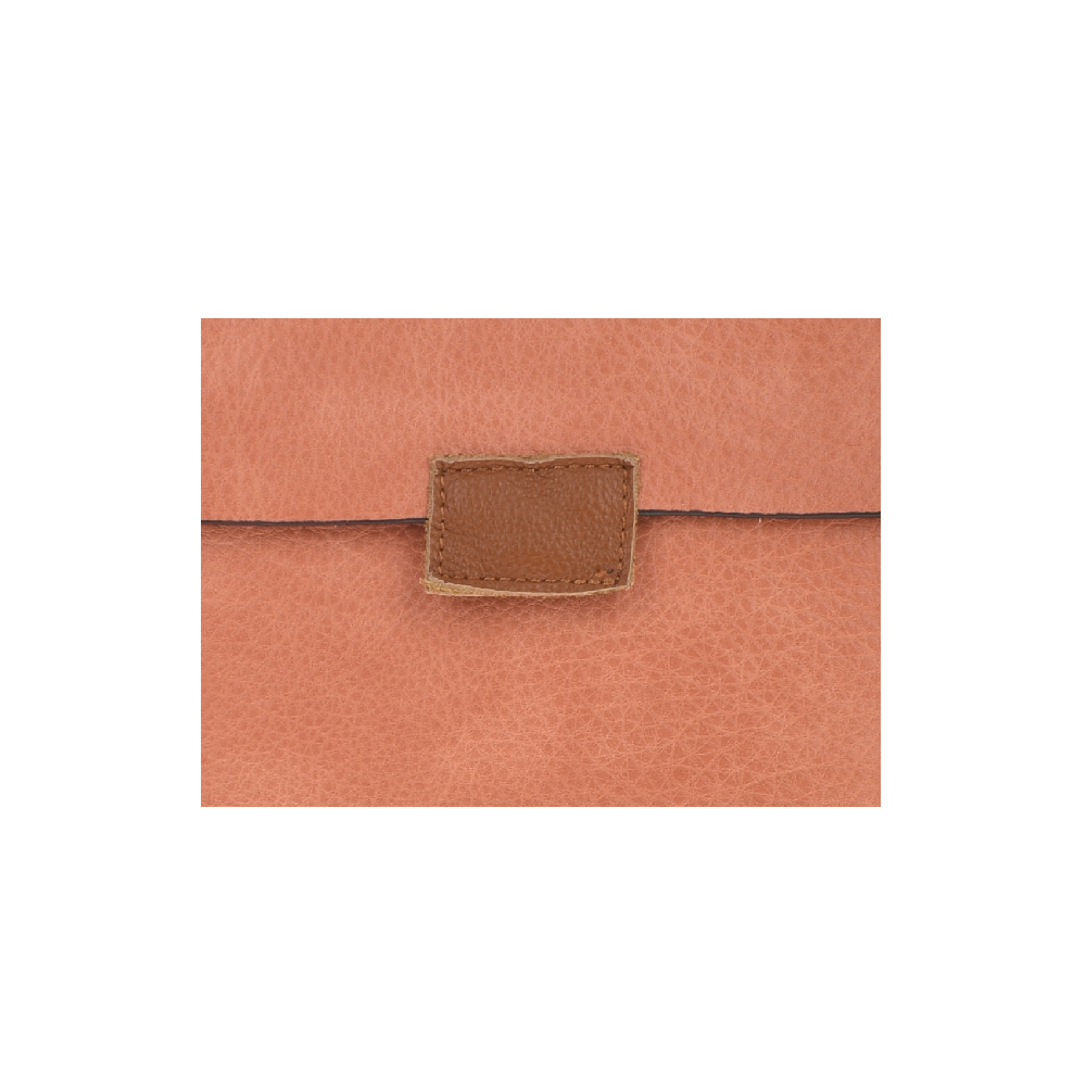 Rucsac dama din piele ecologica Francesca Rossi FR5487, Portocaliu, #5, Bagsy