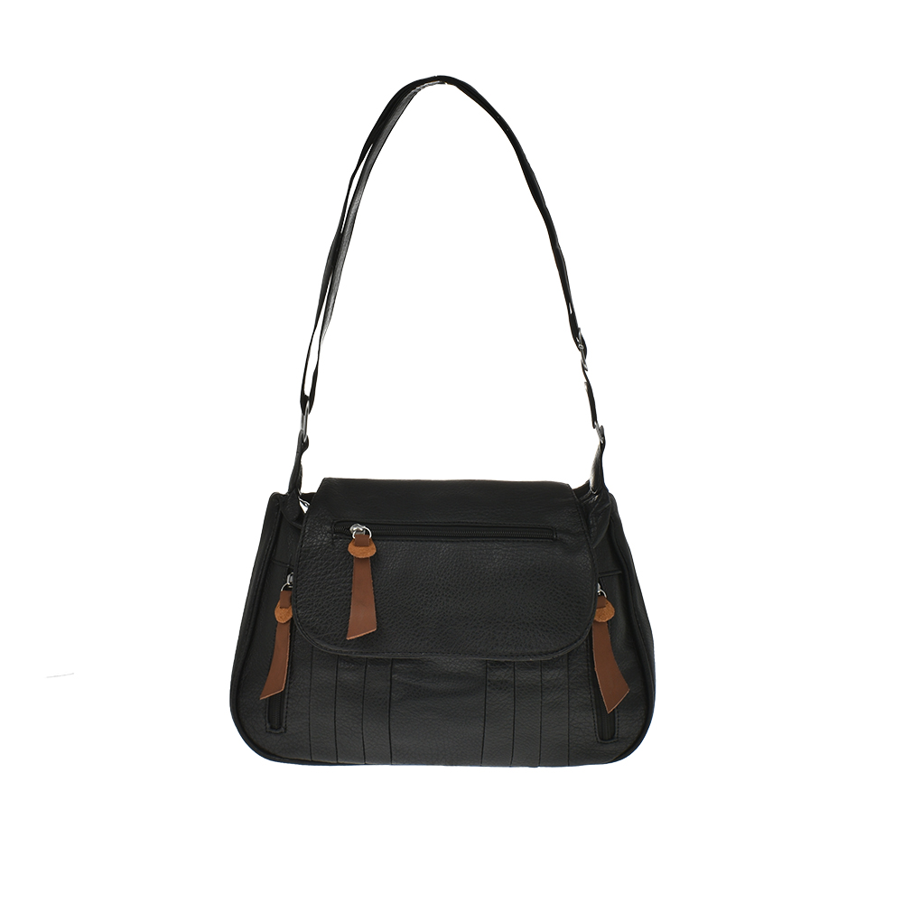 Geanta de umar Francesca Rossi FR5847, Negru-Maro, #1, Bagsy