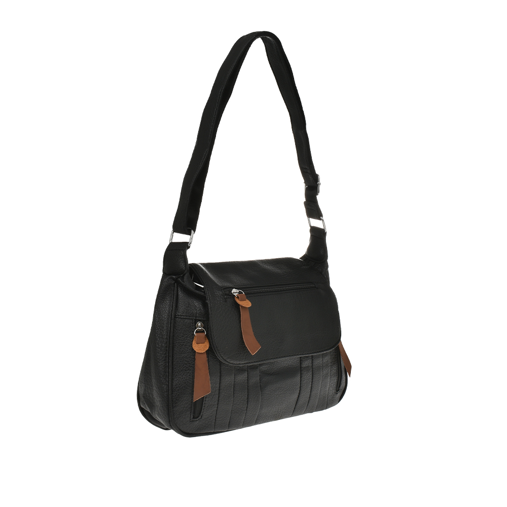 Geanta de umar Francesca Rossi FR5847, Negru-Maro, #2, Bagsy