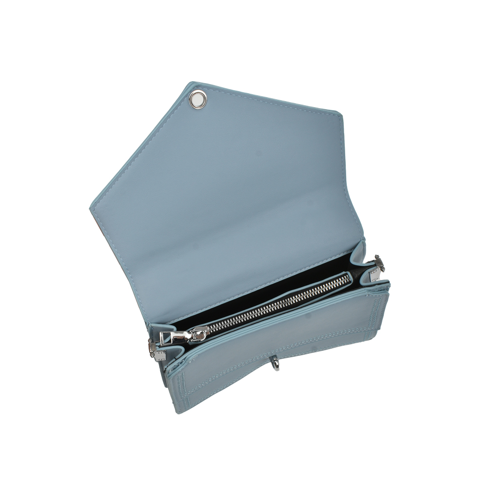 Geanta dama din piele ecologica Francesca Rossi FR5857, Albastru, #4, Bagsy