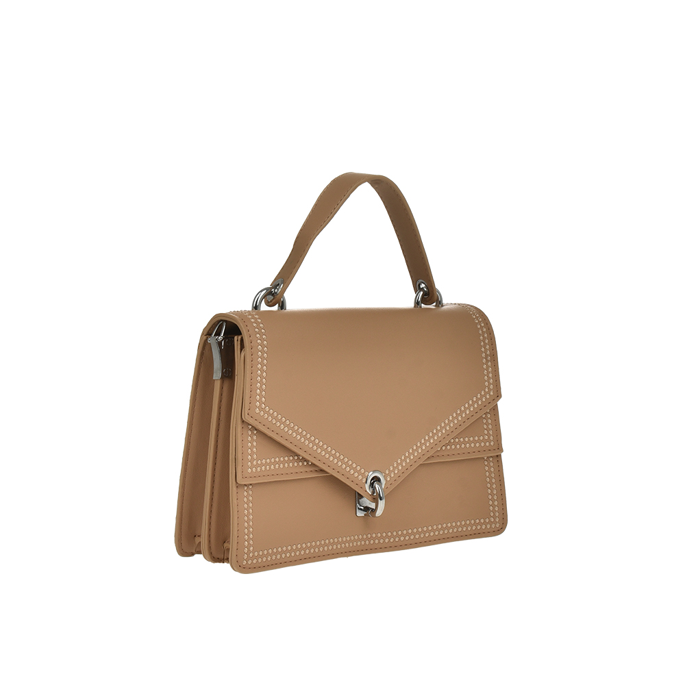 Geanta dama din piele ecologica Francesca Rossi FR5857, Maro, #2, Bagsy