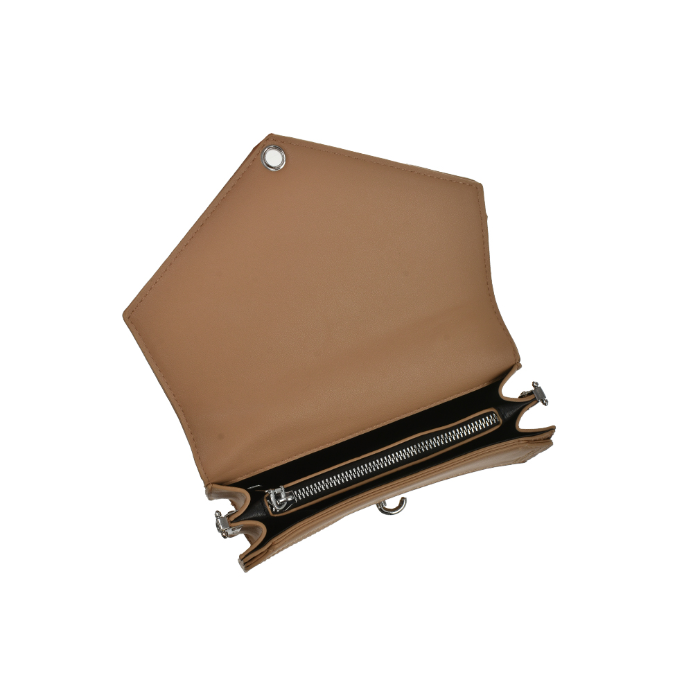 Geanta dama din piele ecologica Francesca Rossi FR5857, Maro, #4, Bagsy