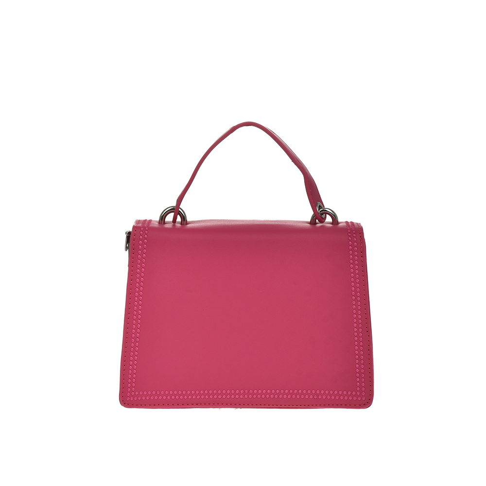 Geanta dama din piele ecologica Francesca Rossi FR5857, Rosu, #3, Bagsy