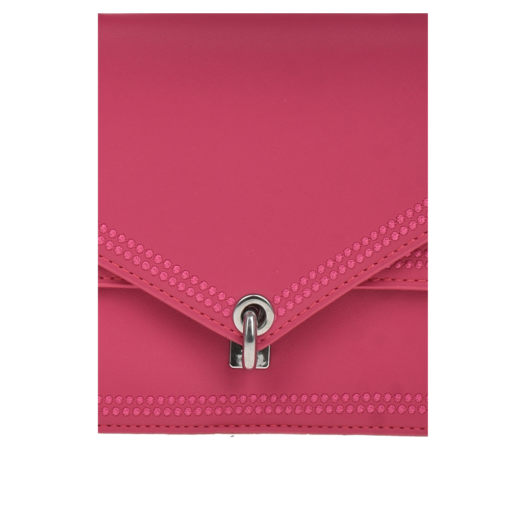 Geanta dama din piele ecologica Francesca Rossi FR5857, Rosu, #5, Bagsy