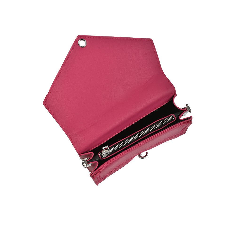 Geanta dama din piele ecologica Francesca Rossi FR5857, Rosu, #4, Bagsy