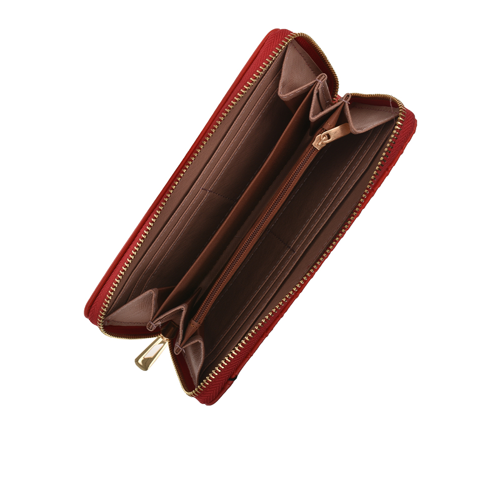 Portofel dama Francesca Rossi FR5865, Rosu, Nr. 4, Bagsy