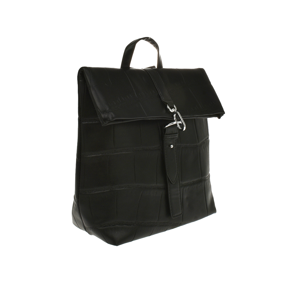 Rucsac dama Francesca Rossi FR5871, Negru, #2, Bagsy