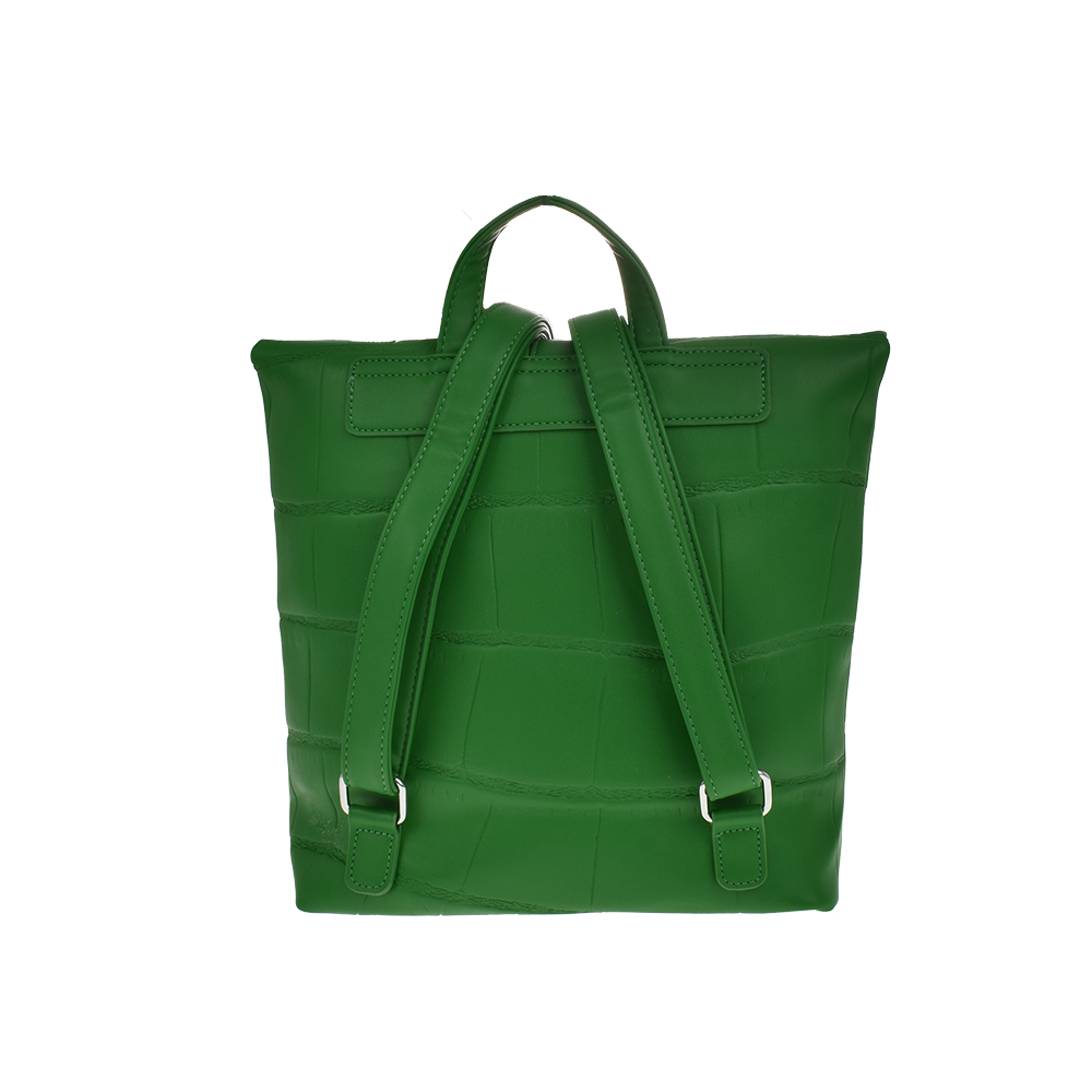 Rucsac dama Francesca Rossi FR5871, Verde inchis, #3, Bagsy