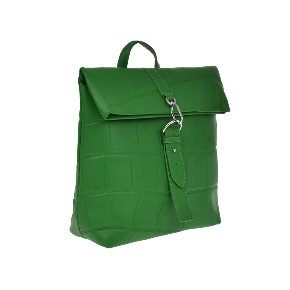 Rucsac dama Francesca Rossi FR5871, Verde inchis, #2, Bagsy