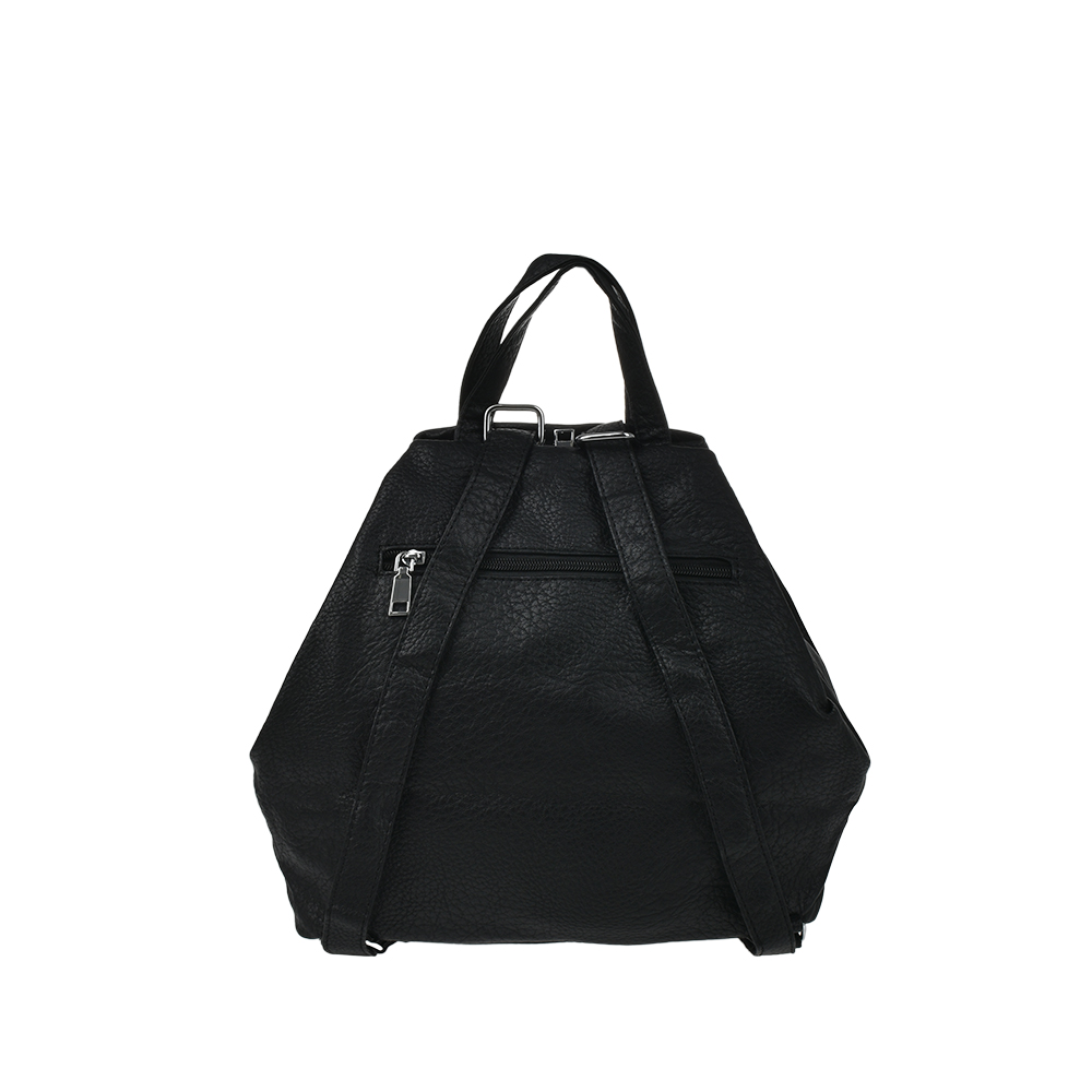 Rucsac dama Francesca Rossi FR5876, Negru, #3, Bagsy