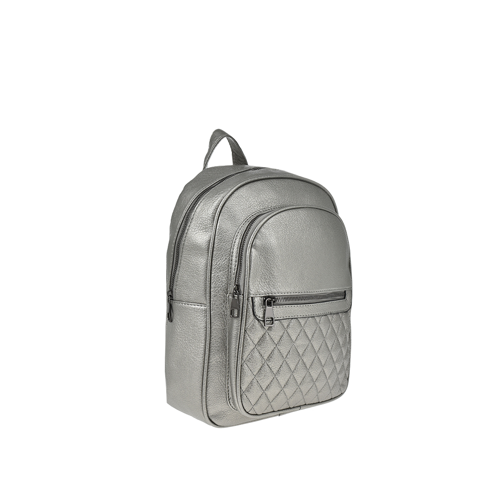 Rucsac dama Francesca Rossi FR5878, Argintiu, #2, Bagsy