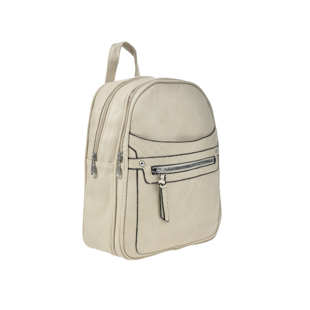 Rucsac dama Francesca Rossi FR5880, Bej, #2, Bagsy