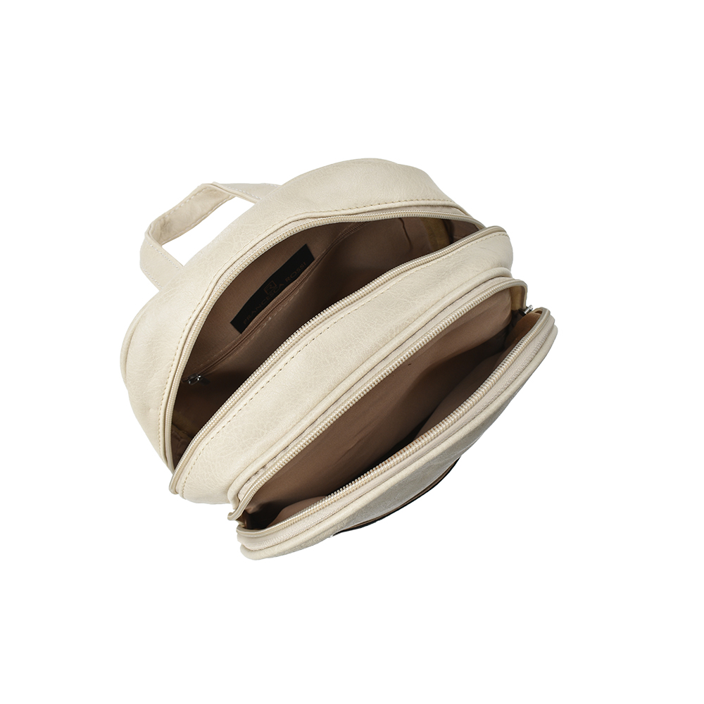 Rucsac dama Francesca Rossi FR5880, Bej, #4, Bagsy