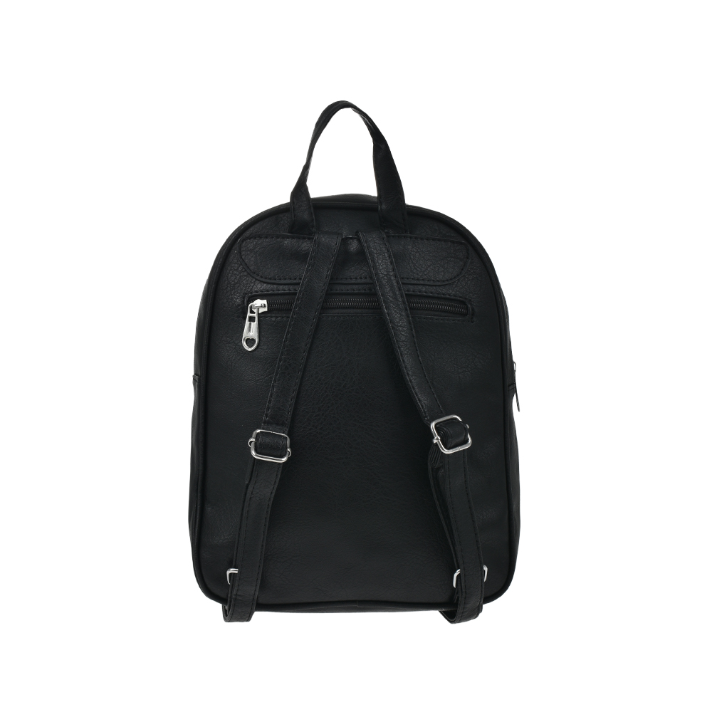 Rucsac dama Francesca Rossi FR5880, Negru, #3, Bagsy