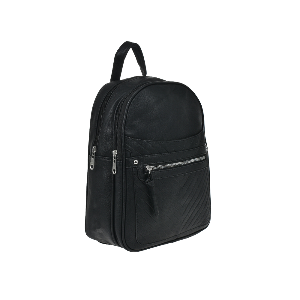 Rucsac dama Francesca Rossi FR5880, Negru, #2, Bagsy