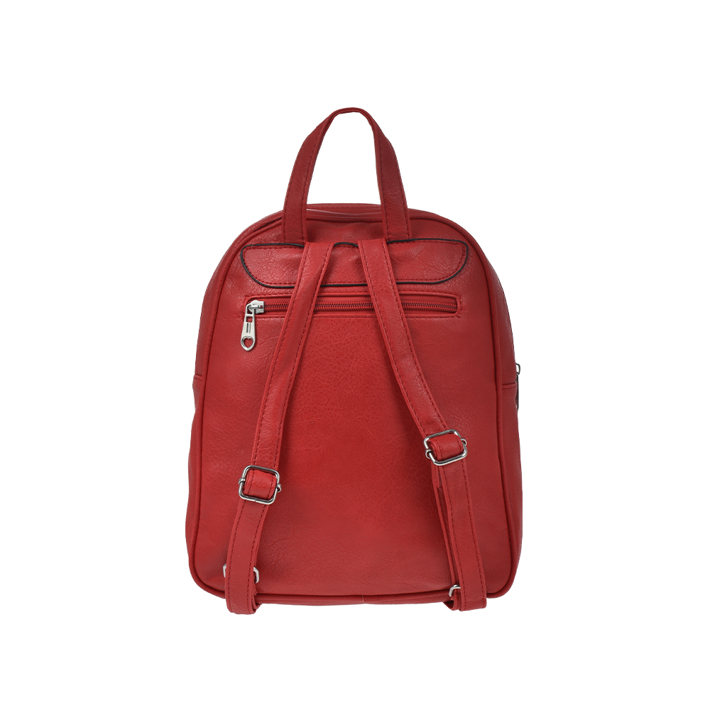 Rucsac dama Francesca Rossi FR5880, Rosu, #3, Bagsy