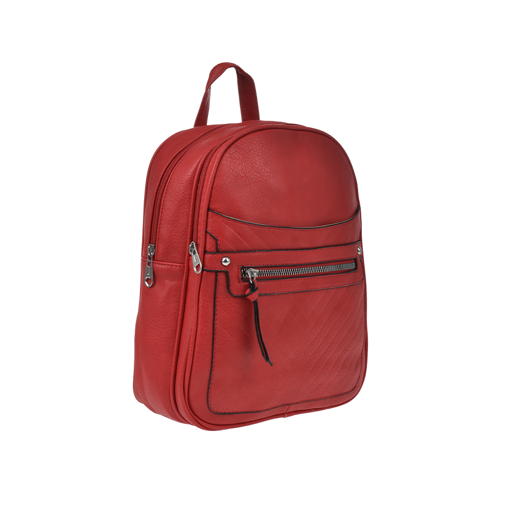 Rucsac dama Francesca Rossi FR5880, Rosu, #2, Bagsy