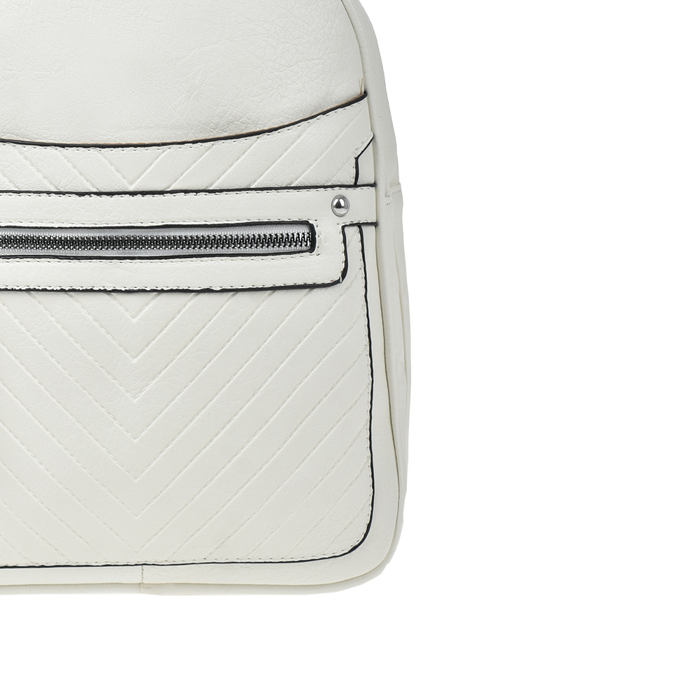 Rucsac dama Francesca Rossi FR5880, Alb, #5, Bagsy