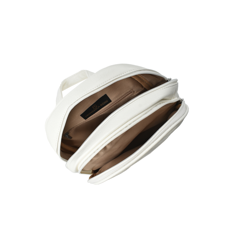 Rucsac dama Francesca Rossi FR5880, Alb, #4, Bagsy