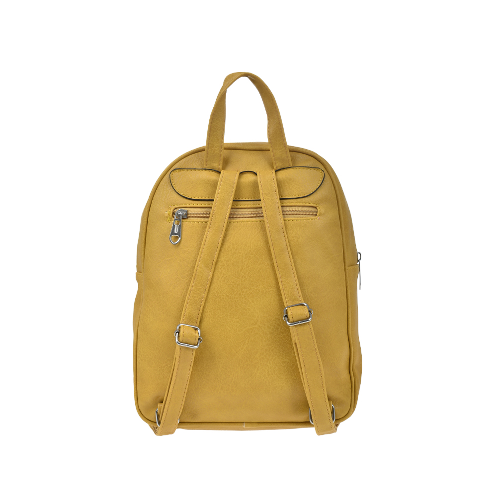 Rucsac dama Francesca Rossi FR5880, Galben, #3, Bagsy