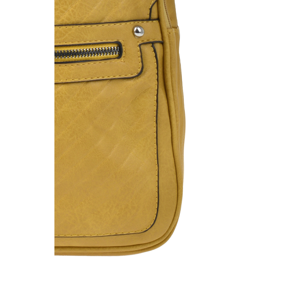 Rucsac dama Francesca Rossi FR5880, Galben, #5, Bagsy