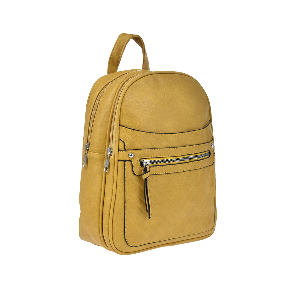 Rucsac dama Francesca Rossi FR5880, Galben, #2, Bagsy