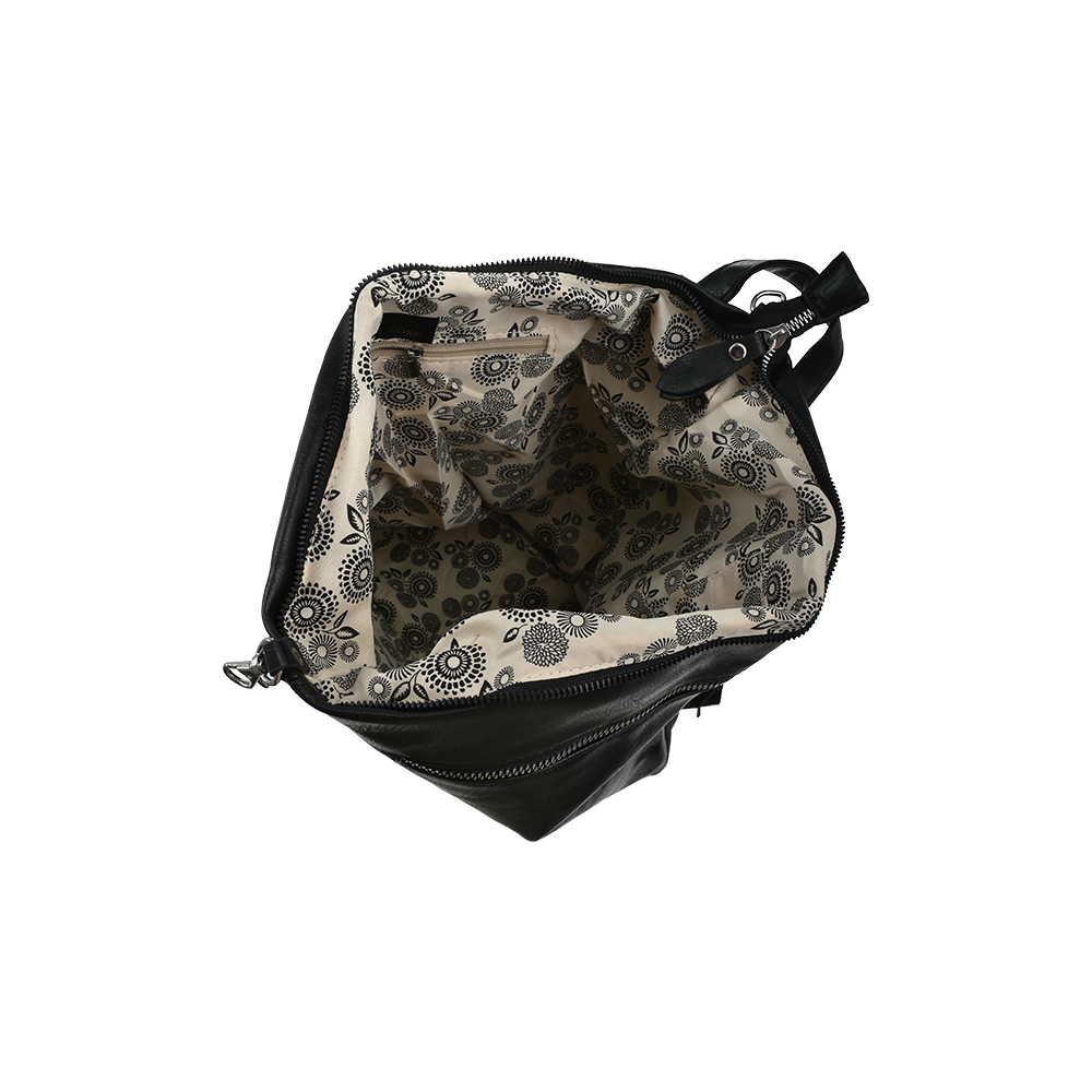 Rucsac dama Francesca Rossi FR5892, Negru, #5, Bagsy