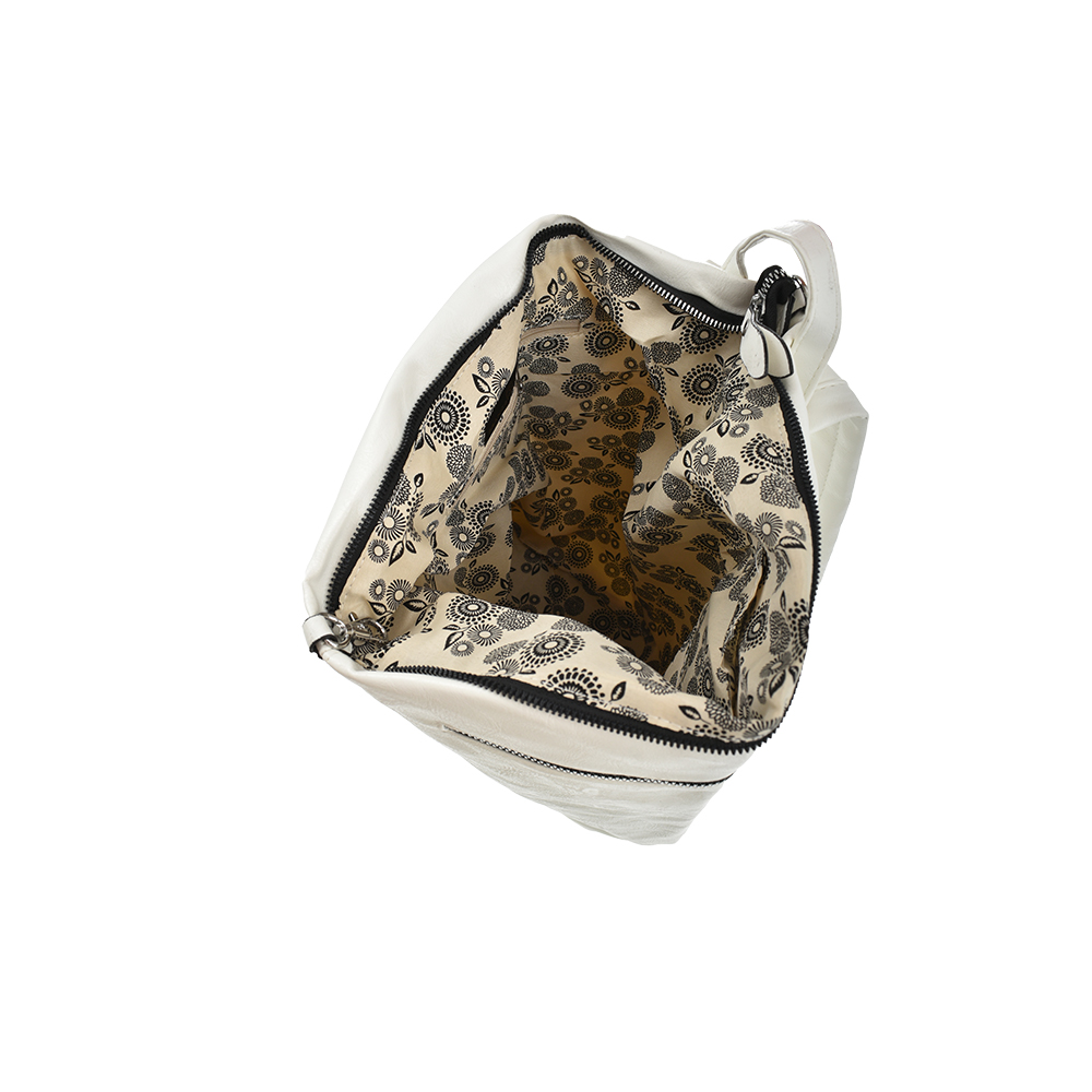 Rucsac dama Francesca Rossi FR5892, Alb, #5, Bagsy