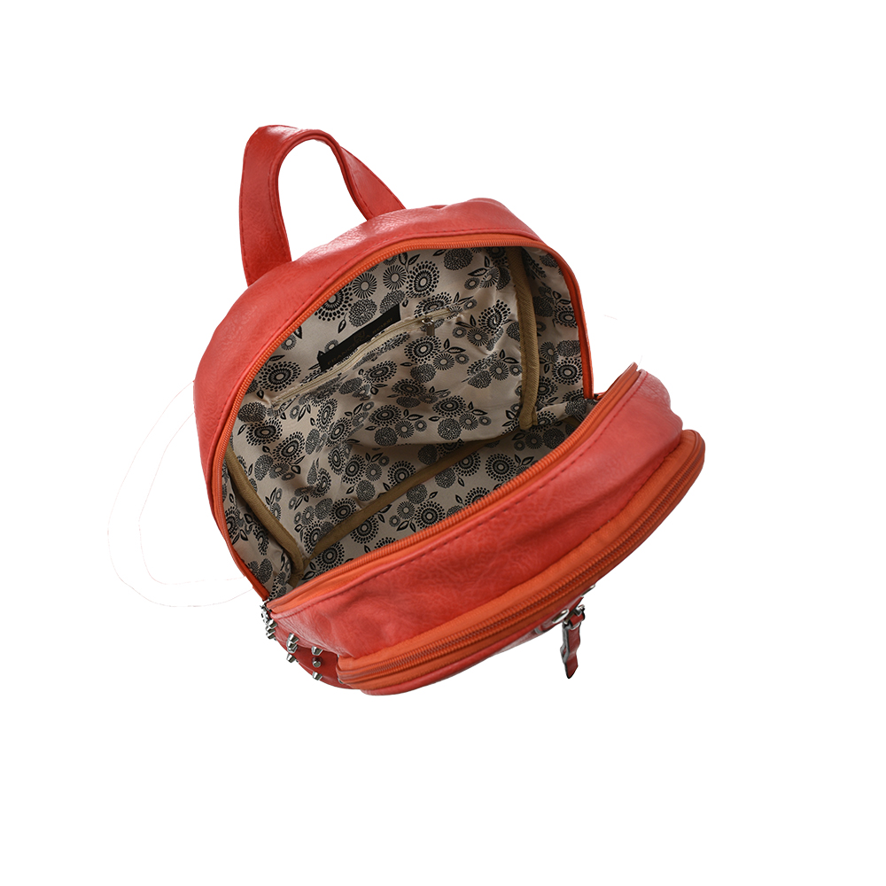 Rucsac dama Francesca Rossi FR5895, Rosu, #4, Bagsy