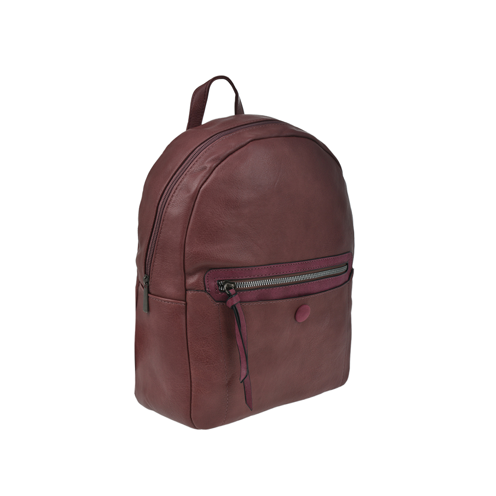 Rucsac dama Francesca Rossi FR5905, Visiniu, #2, Bagsy