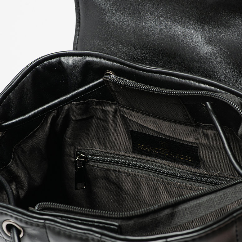 Rucsac dama Francesca Rossi FR5840, Negru, #4, Bagsy