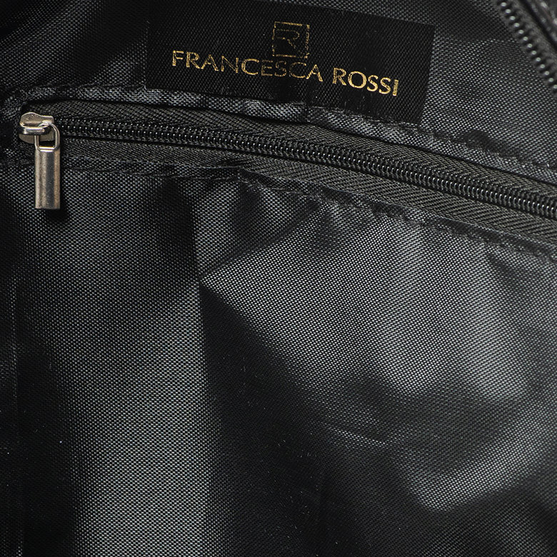 Rucsac dama Francesca Rossi FR5851, Negru, #4, Bagsy