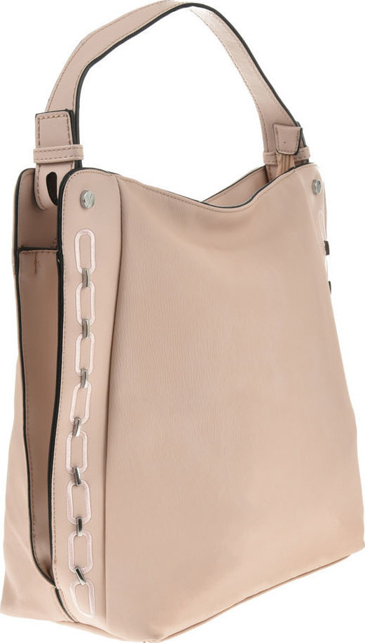 Geanta de mana din piele ecologica Francesca Rossi FR5010, Roz, Nr. 2, Bagsy