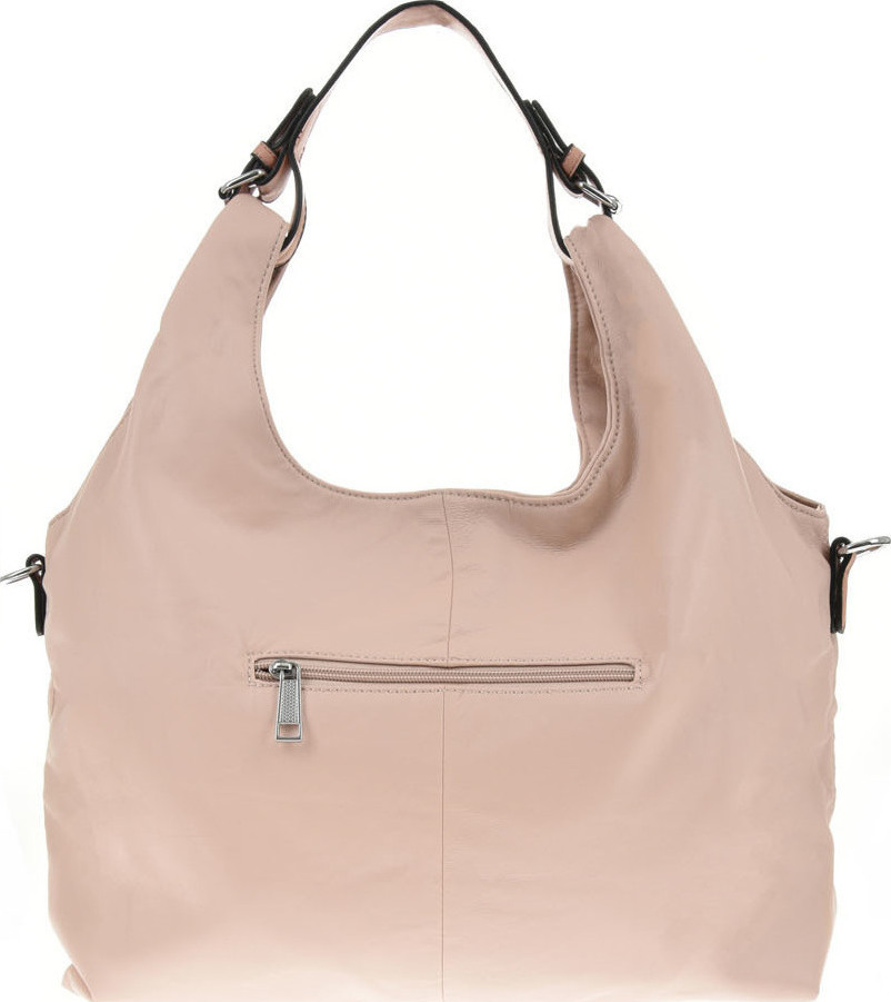 Geanta de mana din piele ecologica Francesca Rossi FR5023, Roz, #3, Bagsy