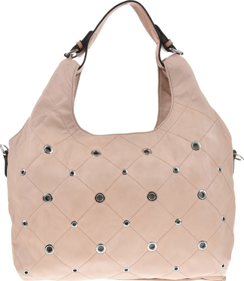 Geanta de mana din piele ecologica Francesca Rossi FR5023, Roz, #1, Bagsy