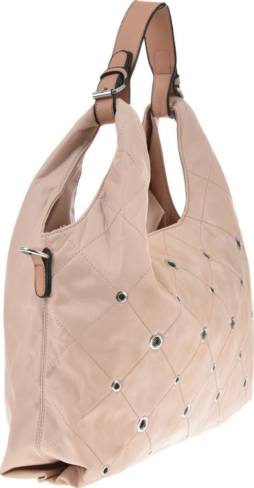 Geanta de mana din piele ecologica Francesca Rossi FR5023, Roz, #2, Bagsy