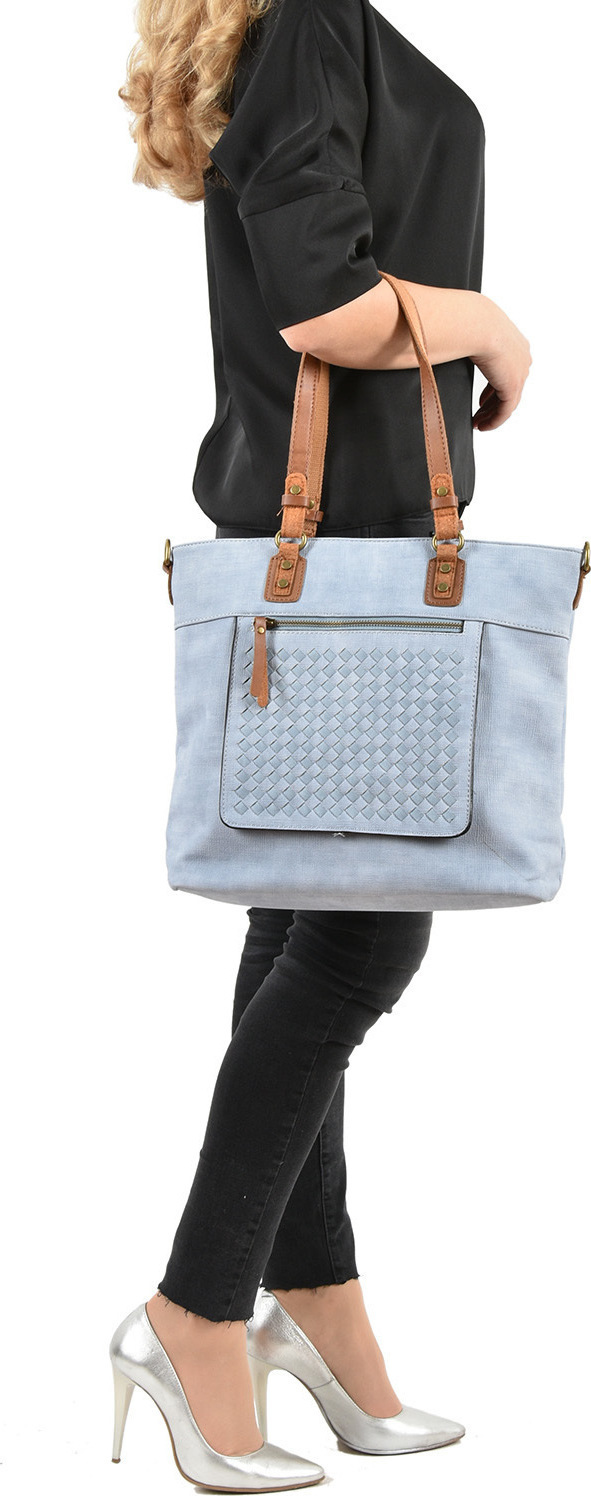 Geanta de umar Francesca Rossi FR5005, Albastru, #5, Bagsy