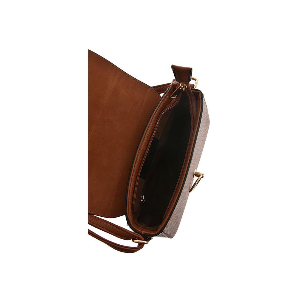 Geanta de umar din piele ecologica Francesca Rossi FR5032, Maro, #5, Bagsy