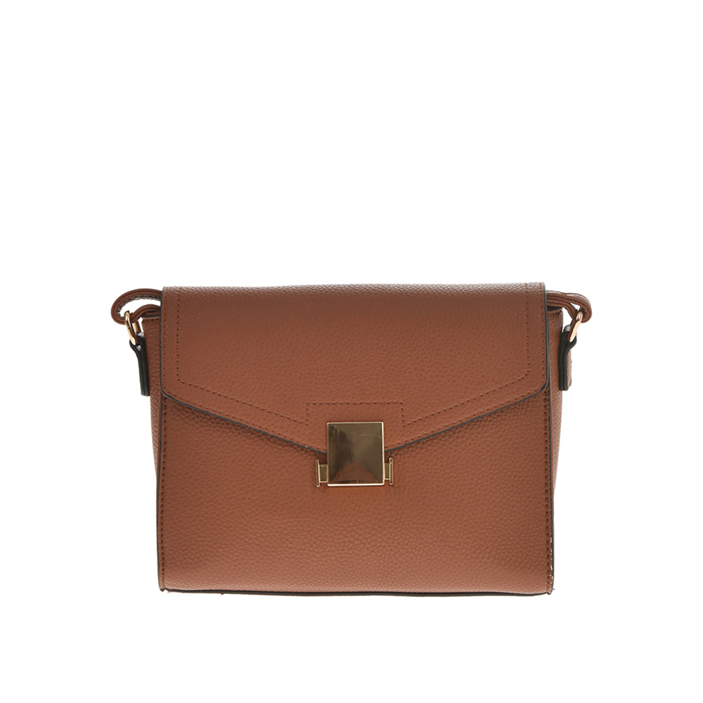 Geanta de umar din piele ecologica Francesca Rossi FR5040, Maro, #1, Bagsy