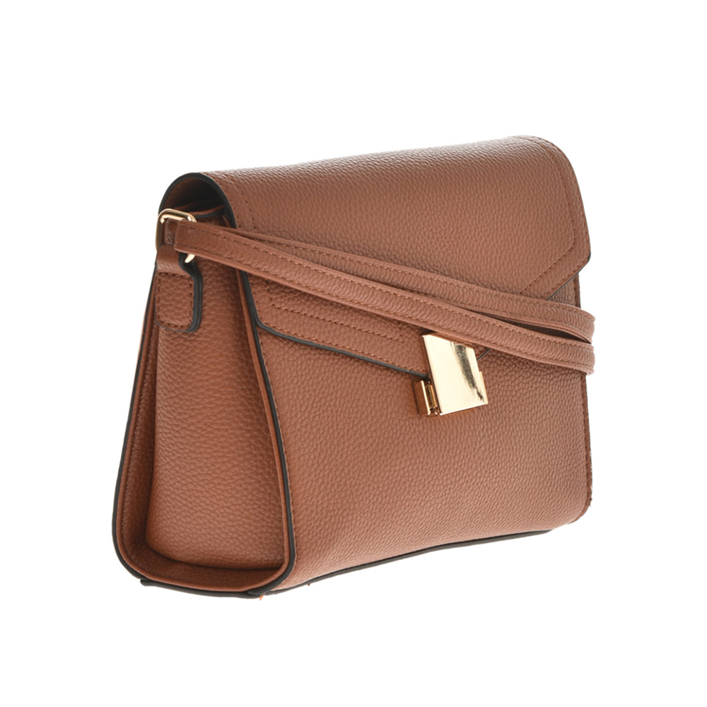 Geanta de umar din piele ecologica Francesca Rossi FR5040, Maro, #2, Bagsy