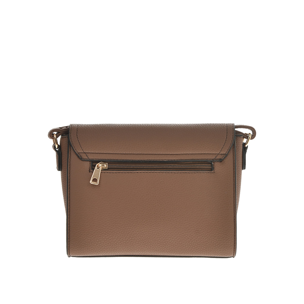 Geanta de umar din piele ecologica Francesca Rossi FR5040, Kaki, #3, Bagsy