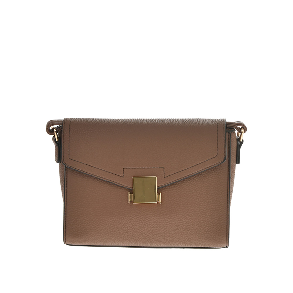 Geanta de umar din piele ecologica Francesca Rossi FR5040, Kaki, #1, Bagsy