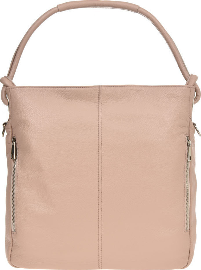 Geanta hobo din piele naturala Patrizia Lucchini PL0462, Roz prafuit, #1, Bagsy