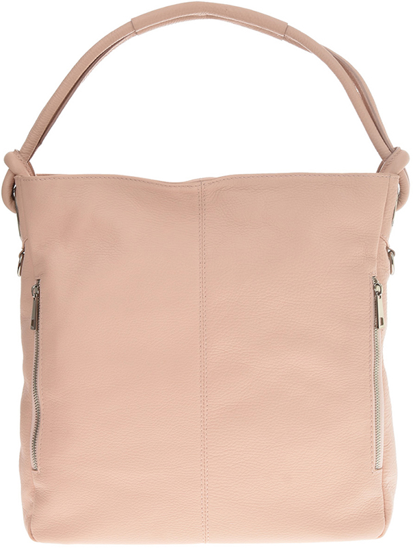 Geanta hobo din piele naturala Patrizia Lucchini PL0462, Roz, #1, Bagsy