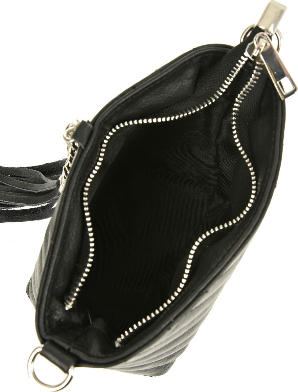 Geanta de umar din piele naturala Patrizia Lucchini PL0455, Negru, #4, Bagsy