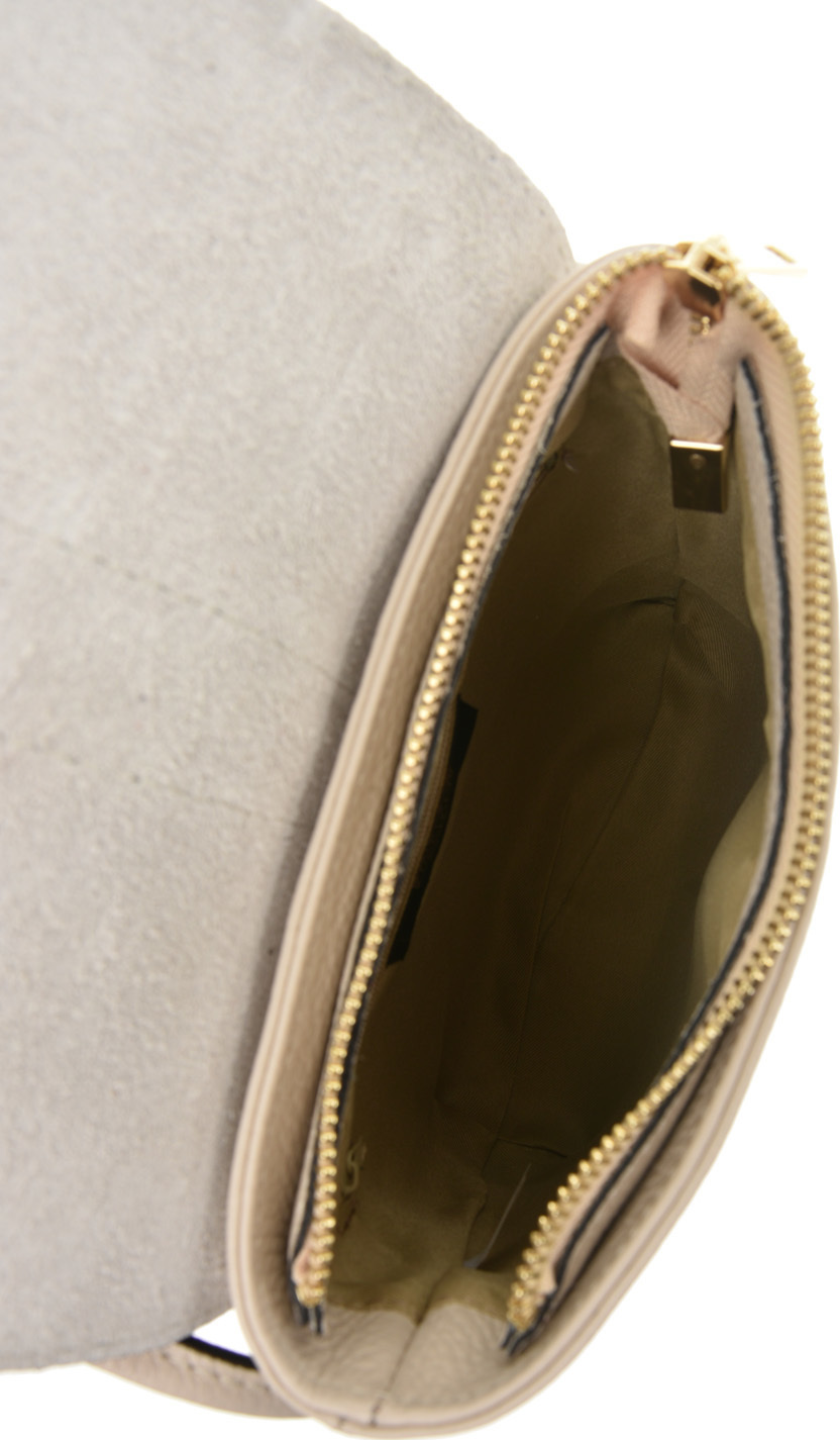 Geanta de umar din piele naturala Patrizia Lucchini PL0745, Bej, #5, Bagsy